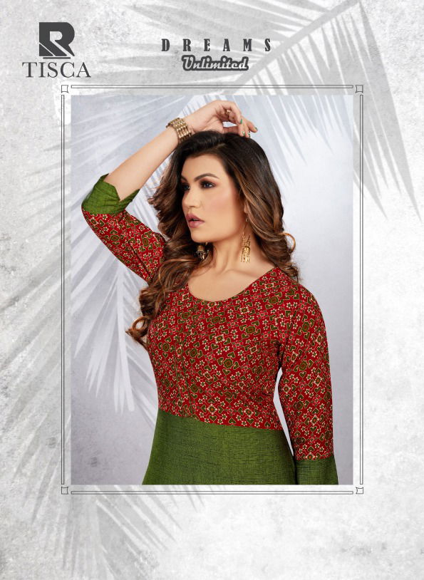 Raashi Tisca Designer Exclusive Wholesale Printed Kurtis
